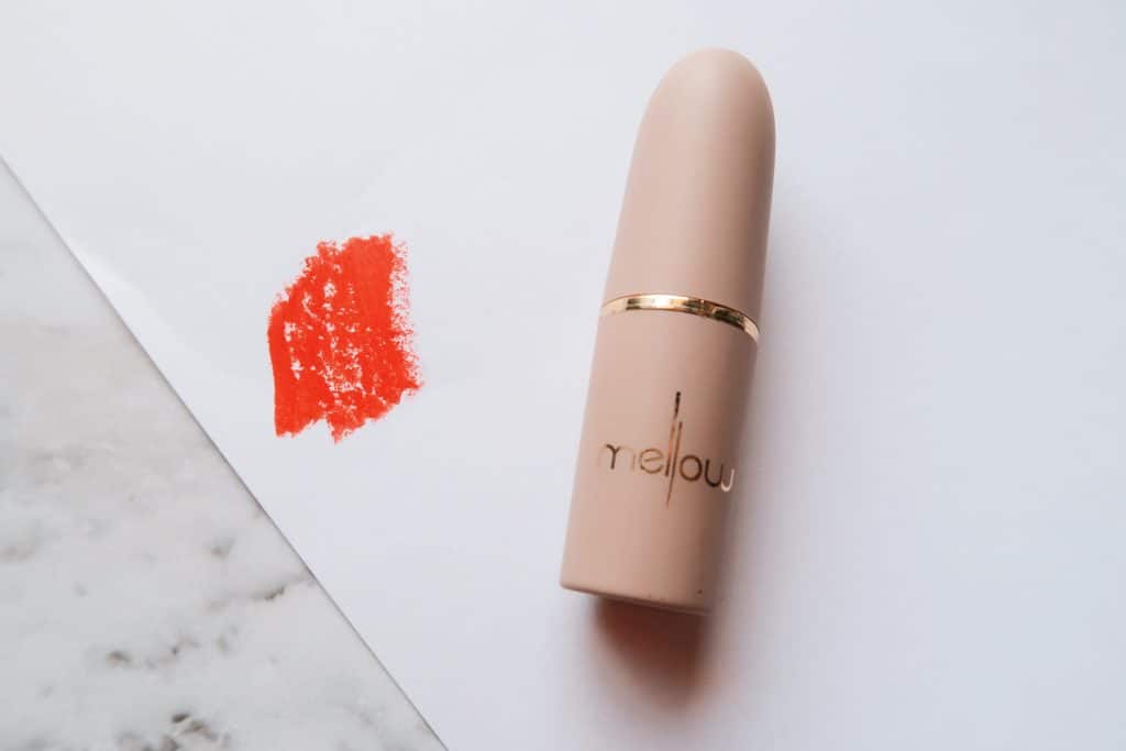 Mellow cosmetics lipstick swatch