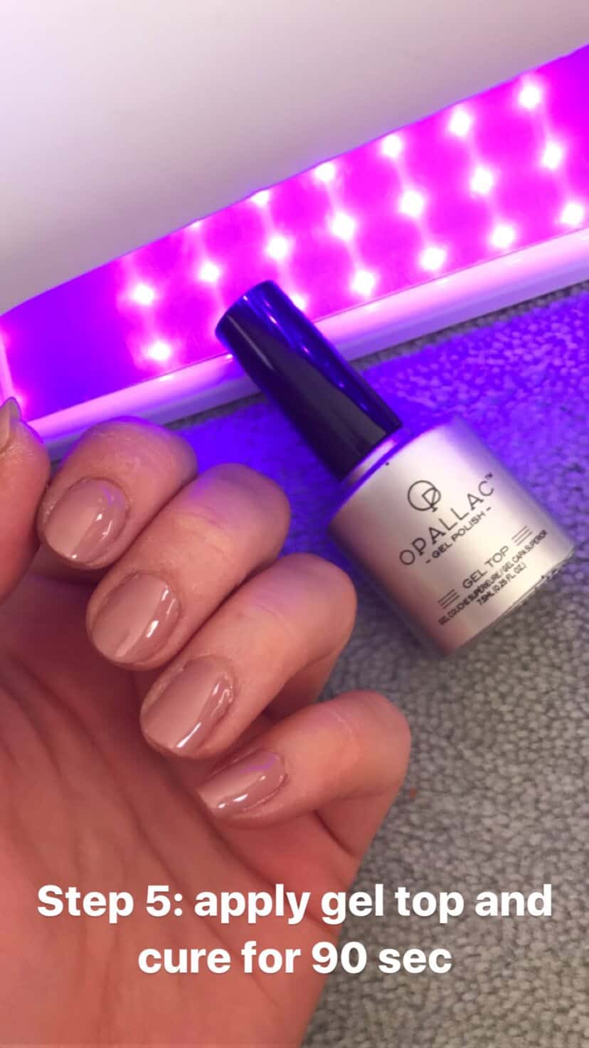Opallac Gel Polish DIY Salon Nails Chic on the Run